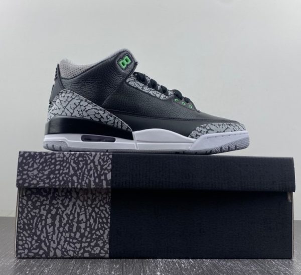 Jordan 3 Retro Green Glow