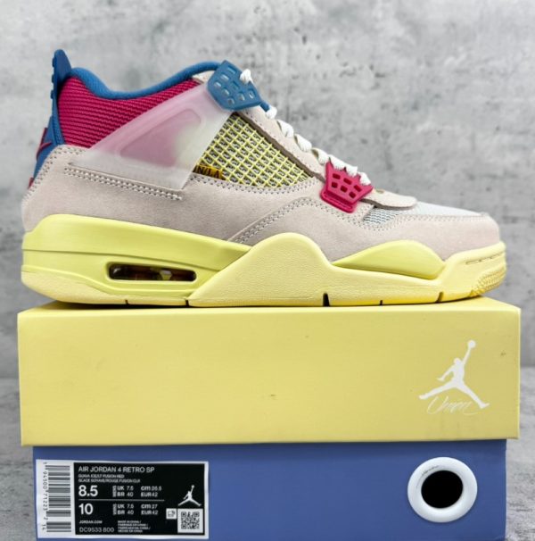 Jordan 4 Retro Union Guava Ice