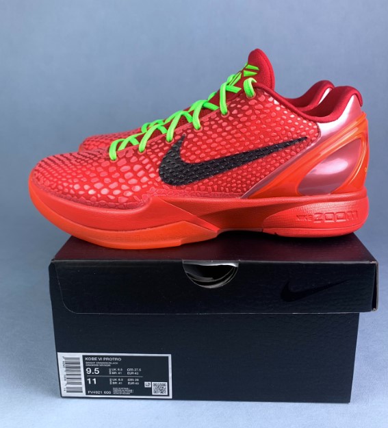 Nike Kobe 6 Protro Reverse Grinch (GS)