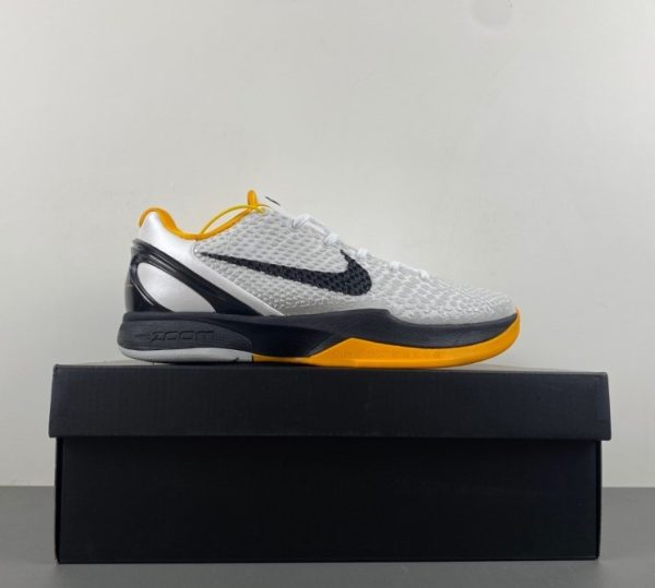 Kobe 6 Protro Playoff Pack White Del Sol