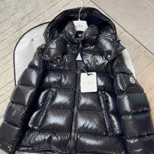 Moncler Enfant New Maya Puffer Jacket Black