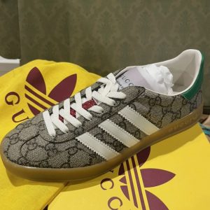 adidas Gazelle Gucci Original GG Beige Brown